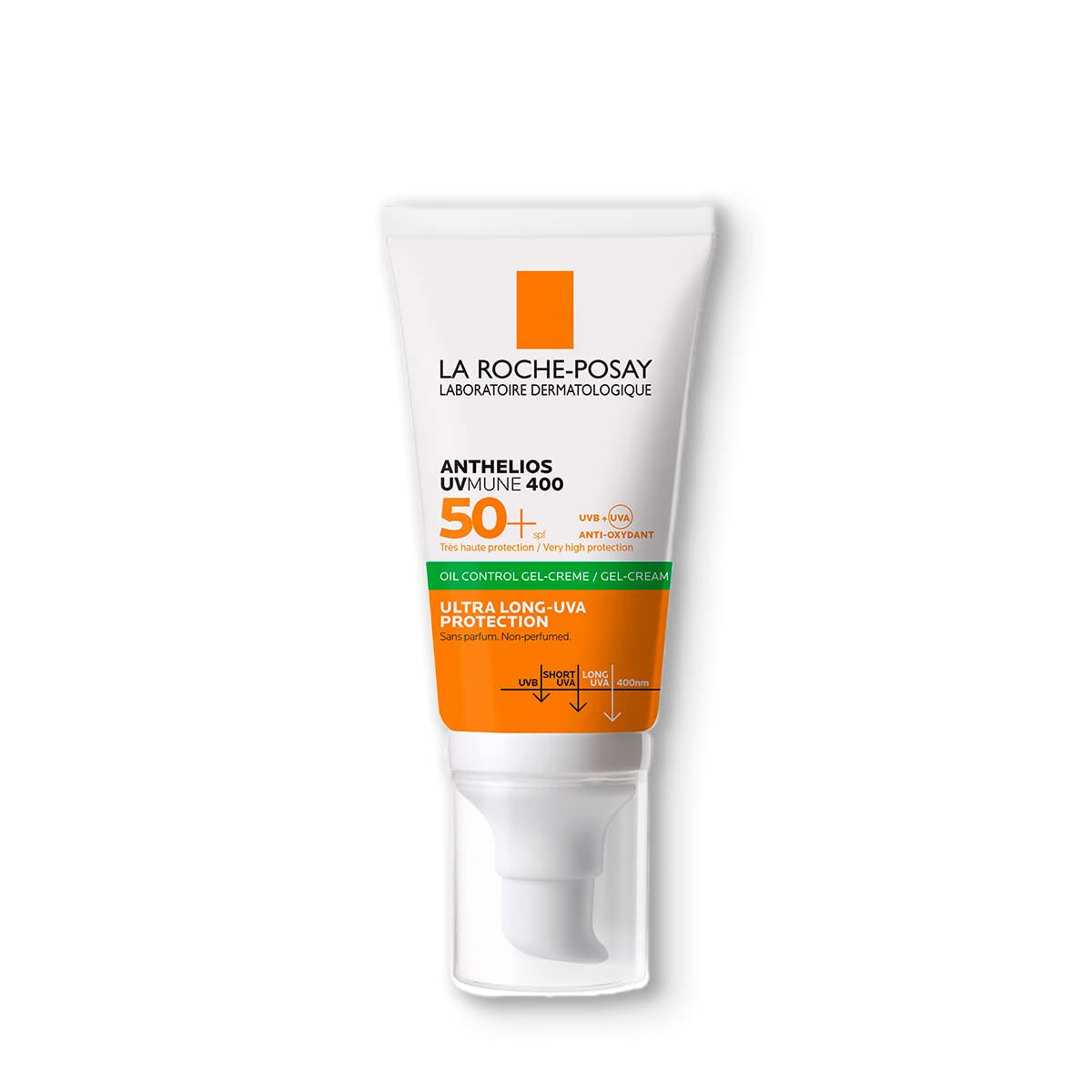 La Roche-Posay ANTHELIOS XL, Gel-Crema Toque Seco anti Brillo, SPF 50+, 50 Ml