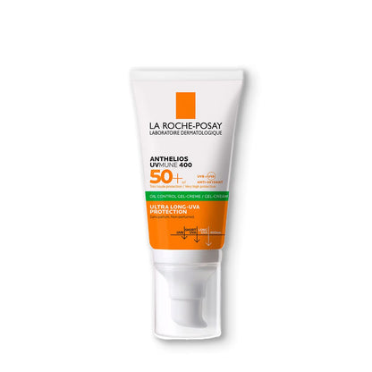 La Roche-Posay ANTHELIOS XL, Gel-Crema Toque Seco anti Brillo, SPF 50+, 50 Ml